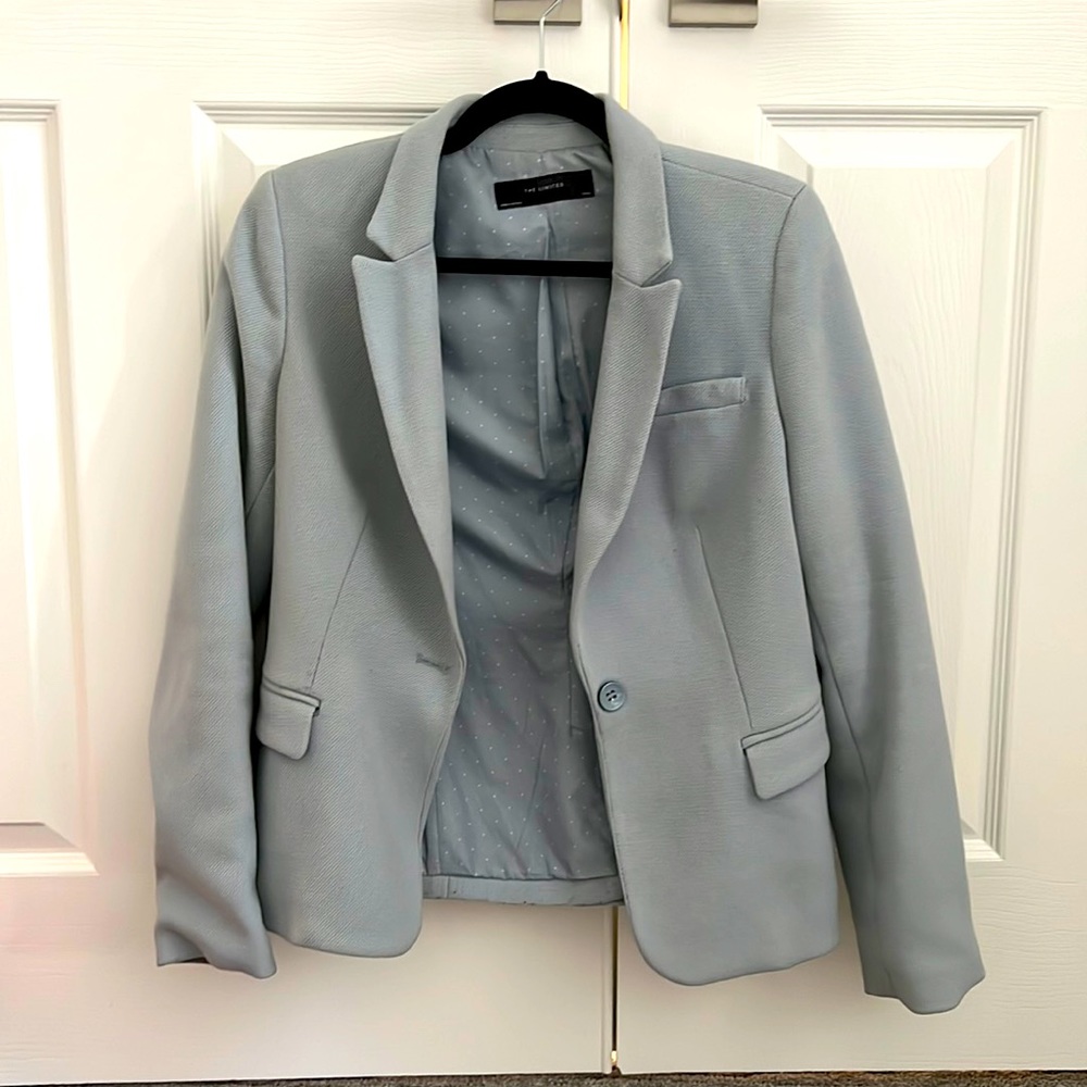Beautiful light blue blazer by The Limited!